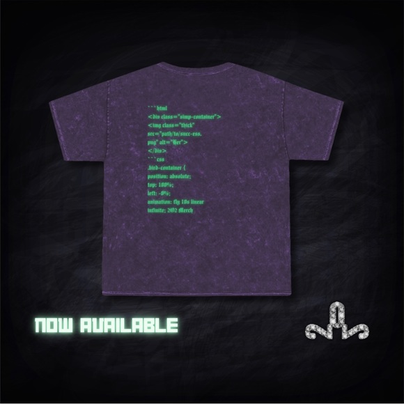 2O2 Merch Her Source Code Heavy Tee - Picture 6 of 6